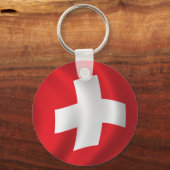 Porte-clés Drapeau suisse (Recto)