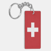 Porte-clés Drapeau suisse (Devant gauche)