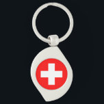 Porte-clés Drapeau Suisse<br><div class="desc">Drapeau Suisse</div>