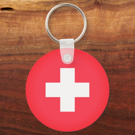 Porte-clés Drapeau suisse (Recto)