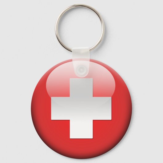 Porte-clés Drapeau suisse 2.0 (Recto)