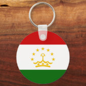 Porte-clés Drapeau Tadjikistan (Recto)