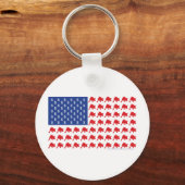 Porte-clés Drapeau taureau (Recto)