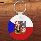 Porte-clés Drapeau tchèque (Recto)