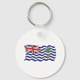 Porte-clés Drapeau Territoire britannique de l'océ