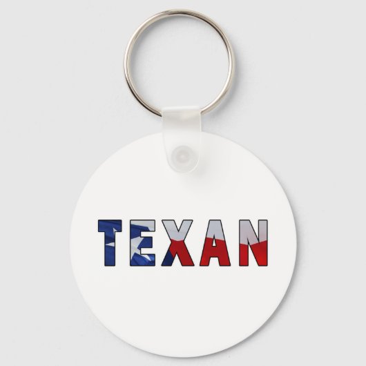 Porte-clés Drapeau texan (Recto)