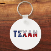 Porte-clés Drapeau texan (Recto)