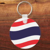 Porte-clés Drapeau thaïlandais (Recto)