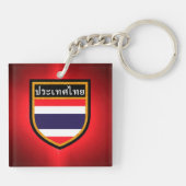 Porte-clés Drapeau Thaïlande (Dos)