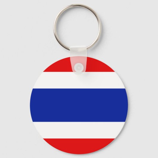 Porte-clés Drapeau Thaïlande (Recto)