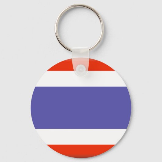 Porte-clés Drapeau Thaïlande (Recto)