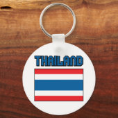 Porte-clés Drapeau Thaïlande (Recto)