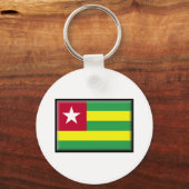 Porte-clés Drapeau Togo (Recto)