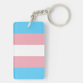 Porte-clés Drapeau Transgenre (Dos)