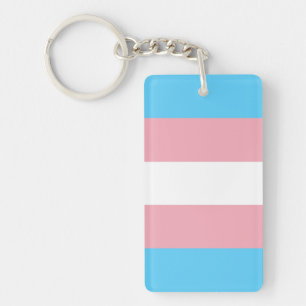 Porte-clés Drapeau Transgenre