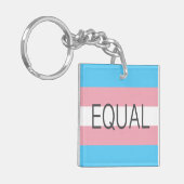 Porte-clés Drapeau Transgenre EQUAL (Devant gauche)