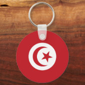 Porte-clés Drapeau tunisien (Recto)