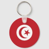 Porte-clés Drapeau tunisien (Verso)