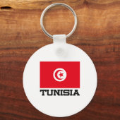 Porte-clés Drapeau tunisien (Recto)