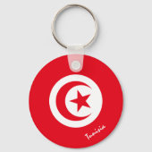 Porte-clés Drapeau tunisien & fête tunisienne, patriotes / sp (Recto)