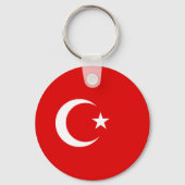 Porte-clés Drapeau turc (Recto)
