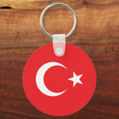 Porte-clés Drapeau turc Porte - clé (Recto)