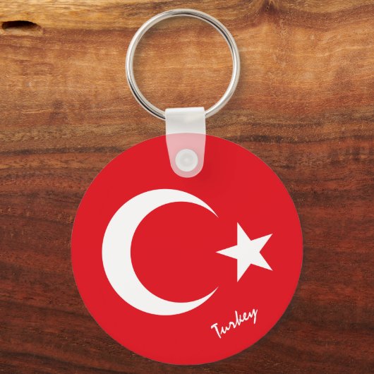 Porte-clés Drapeau turc & vacances en Turquie, patriotes / sp (Recto)