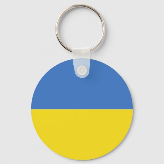 Porte-clés Drapeau Ukraine (Recto)