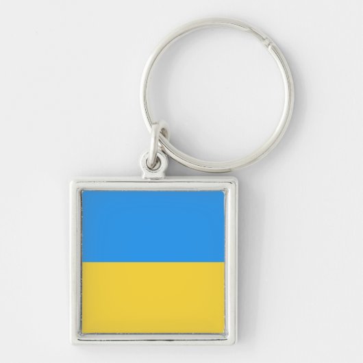 Porte-clés Drapeau ukrainien (Devant)