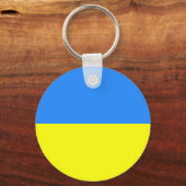 Porte-clés Drapeau ukrainien (Recto)