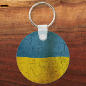 Porte-clés Drapeau ukrainien (Recto)
