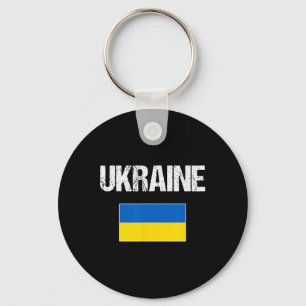 Porte-clés Drapeau ukrainien d'Ukraine pour hommes femmes jeu