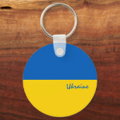 Porte-clés drapeau ukrainien & fête ukrainienne, patriote / s (Verso)