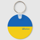 Porte-clés drapeau ukrainien & fête ukrainienne, patriote / s (Verso)