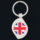 Porte-clés Drapeau Union Jack du Royaume-Uni<br><div class="desc">Drapeau Union Jack du Royaume-Uni</div>