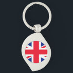 Porte-clés Drapeau Union Jack du Royaume-Uni<br><div class="desc">Drapeau Union Jack du Royaume-Uni</div>