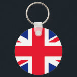 Porte-clés Drapeau Union Jack du Royaume-Uni<br><div class="desc">Drapeau Union Jack du Royaume-Uni</div>
