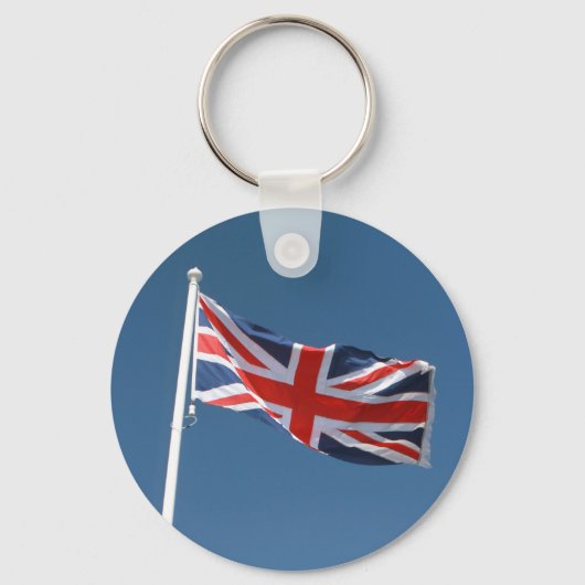 Porte-clés Drapeau Union Jack du Royaume-Uni (Recto)
