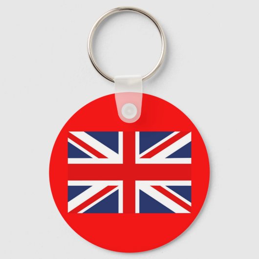 Porte-clés Drapeau Union Jack - Royaume-Uni (Recto)