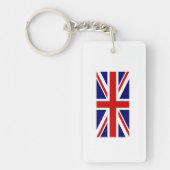 Porte-clés drapeau Union Jack Royaume-Uni (Devant)