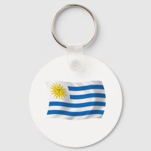 Porte-clés Drapeau Uruguayen