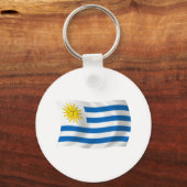Porte-clés Drapeau Uruguayen (Recto)