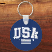 Porte-clés drapeau USA (Verso)