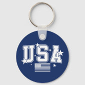 Porte-clés drapeau USA (Verso)
