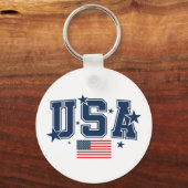 Porte-clés Drapeau USA (Verso)
