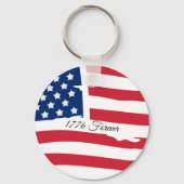 Porte-clés Drapeau USA (Verso)