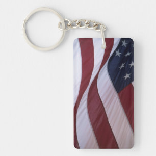 Porte-clés Drapeau USA, Caroline du Nord, États-Unis