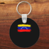 Porte-clés Drapeau Venezuela 2026 Libre Paix  (Recto)
