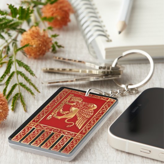 Porte-clés Drapeau vénitien (Devant droit)