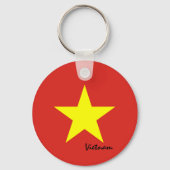 Porte-clés Drapeau vietnamien & fête du Vietnam, patriotes /s (Verso)